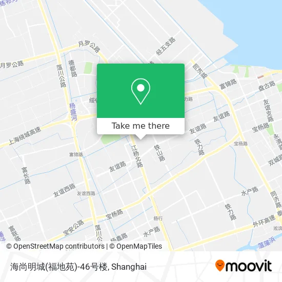 海尚明城(福地苑)-46号楼 map