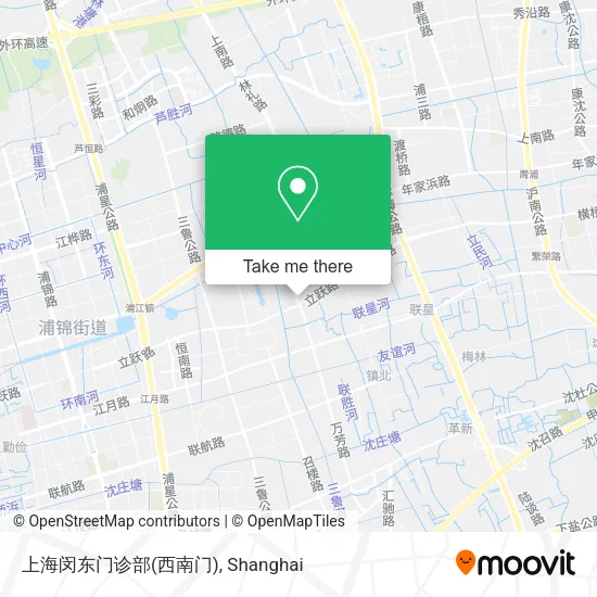 上海闵东门诊部(西南门) map