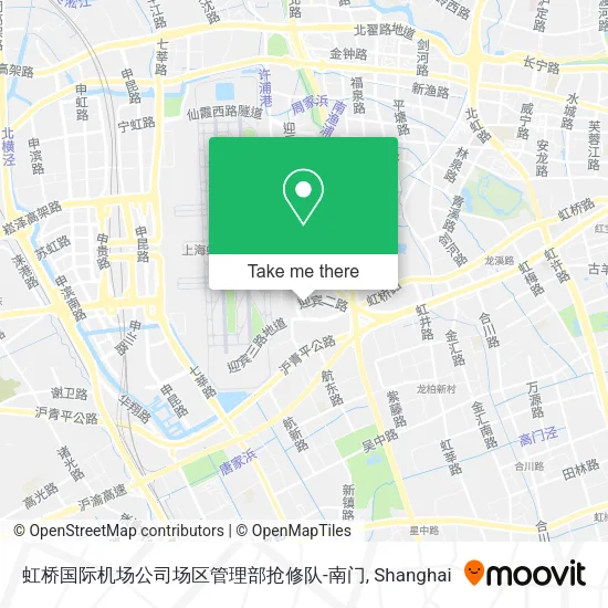 虹桥国际机场公司场区管理部抢修队-南门 map