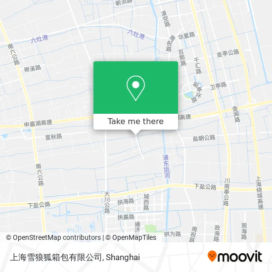 上海雪狼狐箱包有限公司 map