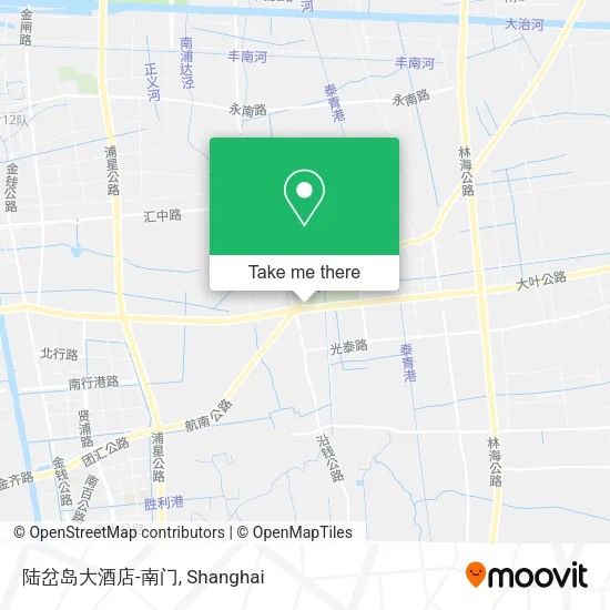 陆岔岛大酒店-南门 map