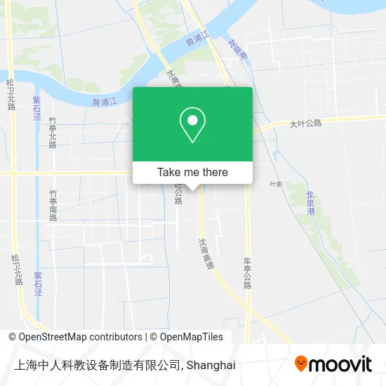 上海中人科教设备制造有限公司 map