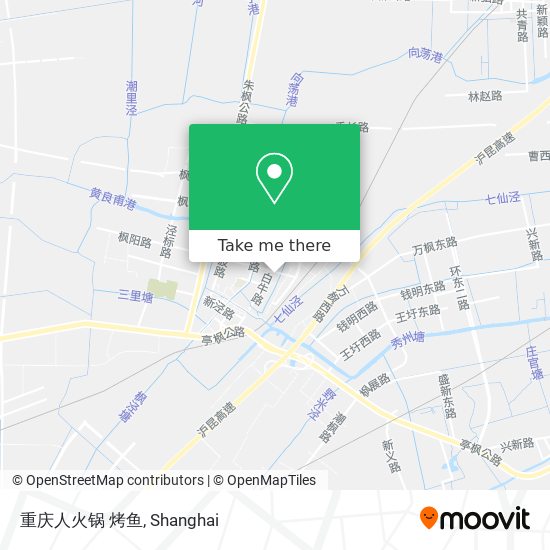 重庆人火锅 烤鱼 map