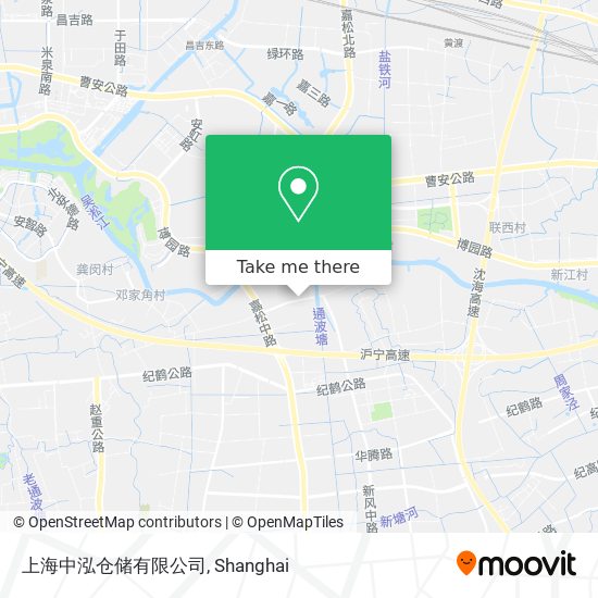 上海中泓仓储有限公司 map