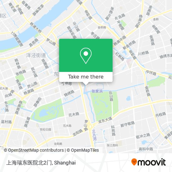 上海瑞东医院北2门 map