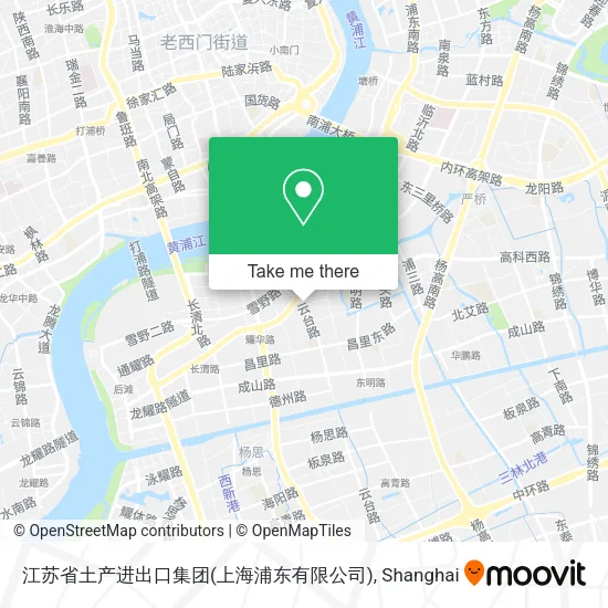 江苏省土产进出口集团(上海浦东有限公司) map