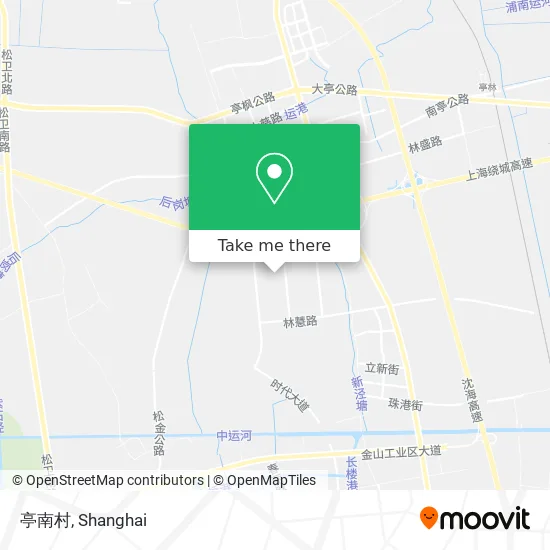 亭南村 map