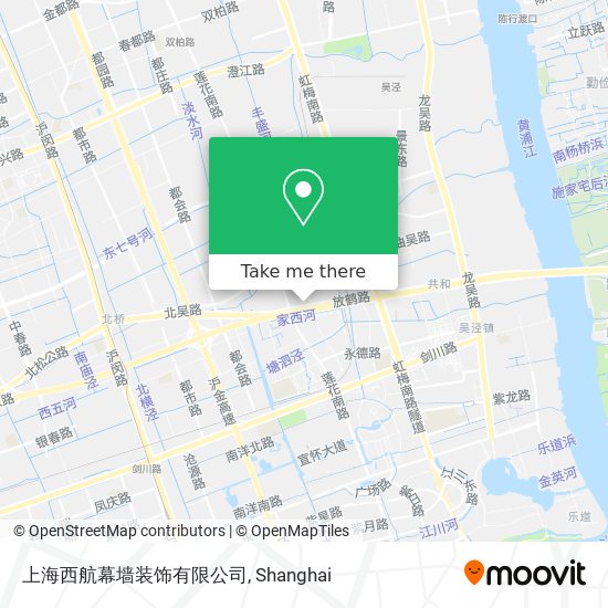 上海西航幕墙装饰有限公司 map