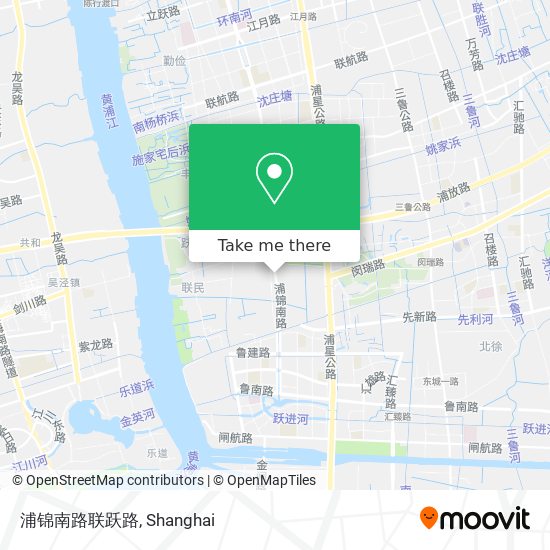 浦锦南路联跃路 map