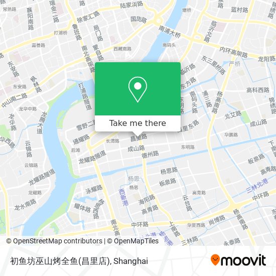 初鱼坊巫山烤全鱼(昌里店) map