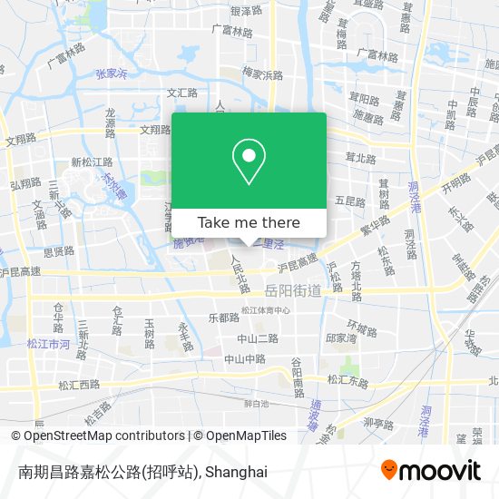 南期昌路嘉松公路(招呼站) map