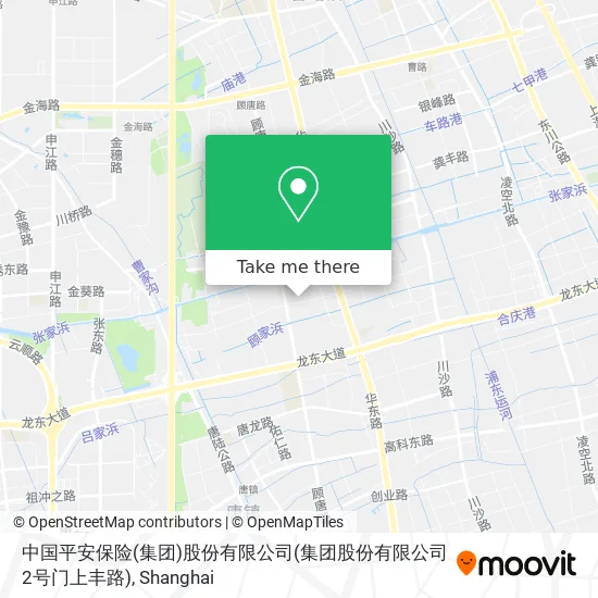 中国平安保险(集团)股份有限公司(集团股份有限公司2号门上丰路) map