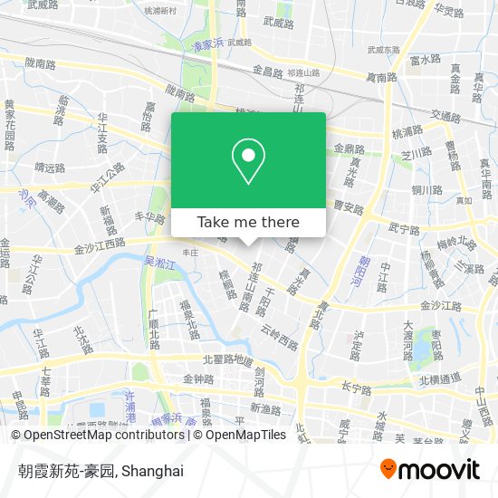 朝霞新苑-豪园 map