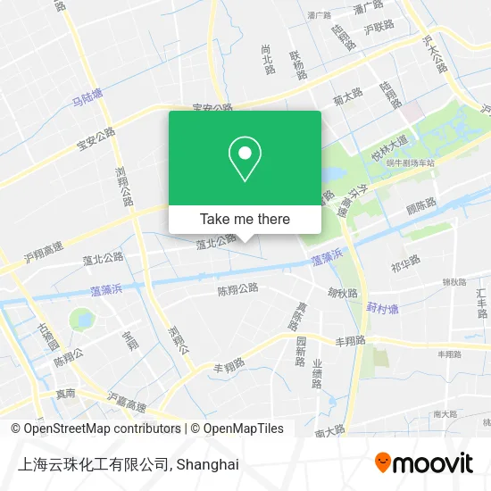 上海云珠化工有限公司 map
