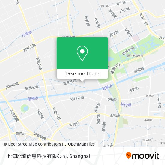 上海盼琦信息科技有限公司 map