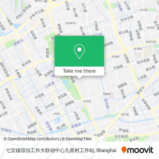 七宝镇综治工作大联动中心九星村工作站 map