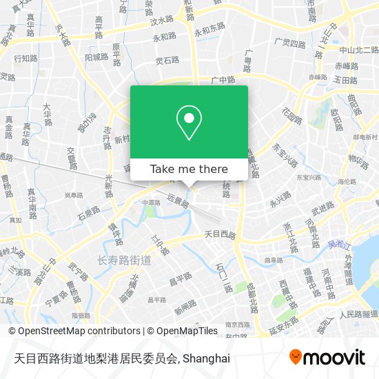 天目西路街道地梨港居民委员会 map