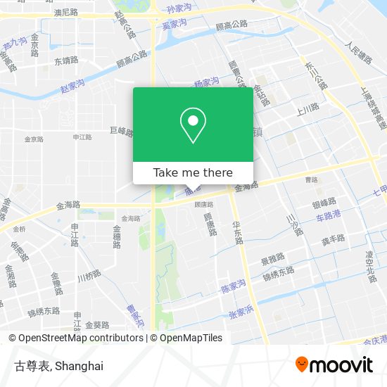 古尊表 map