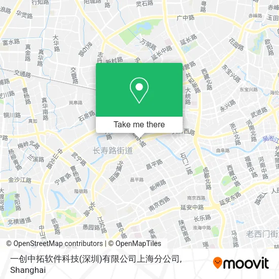 一创中拓软件科技(深圳)有限公司上海分公司 map