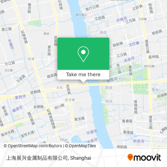 上海展兴金属制品有限公司 map