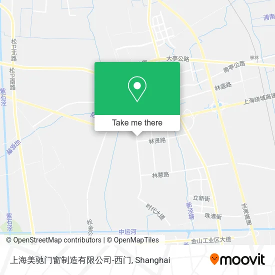 上海美驰门窗制造有限公司-西门 map