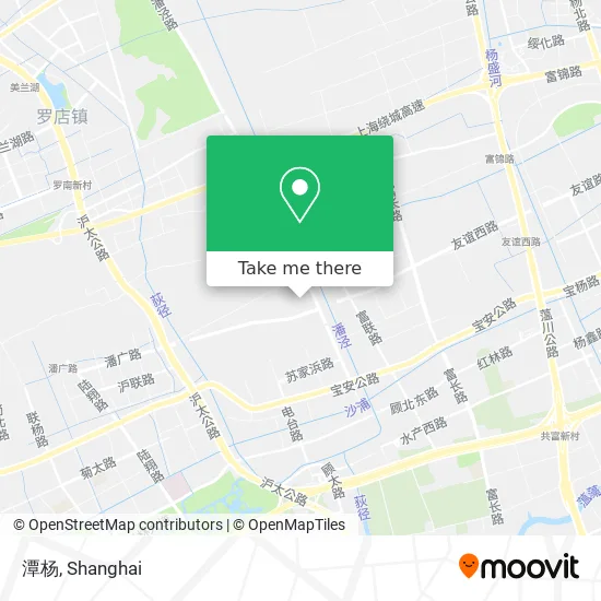 潭杨 map