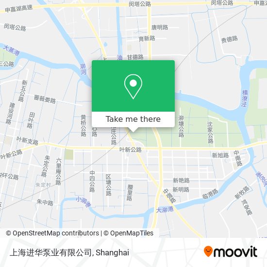 上海进华泵业有限公司 map
