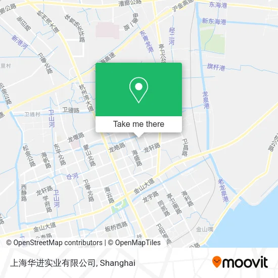 上海华进实业有限公司 map