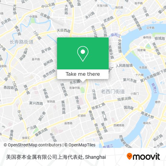 美国赛本金属有限公司上海代表处 map
