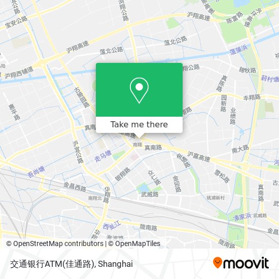 交通银行ATM(佳通路) map