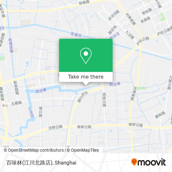 百味林(江川北路店) map