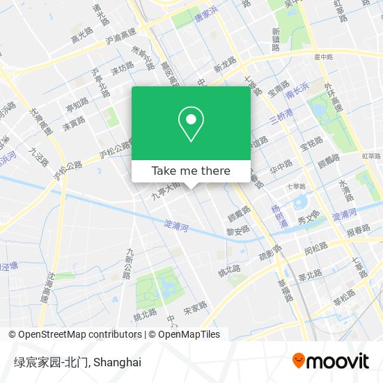 绿宸家园-北门 map