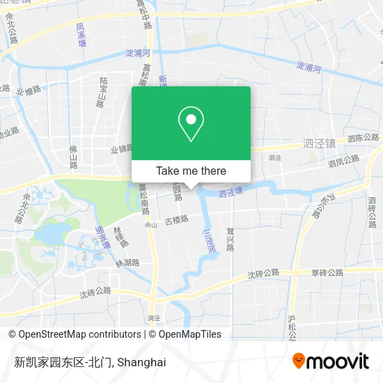 新凯家园东区-北门 map