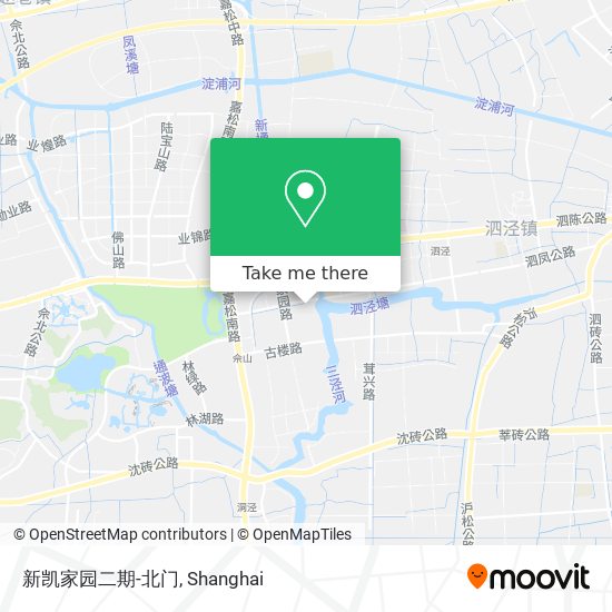 新凯家园二期-北门 map