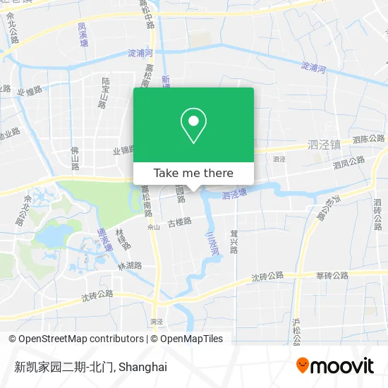 新凯家园二期-北门 map