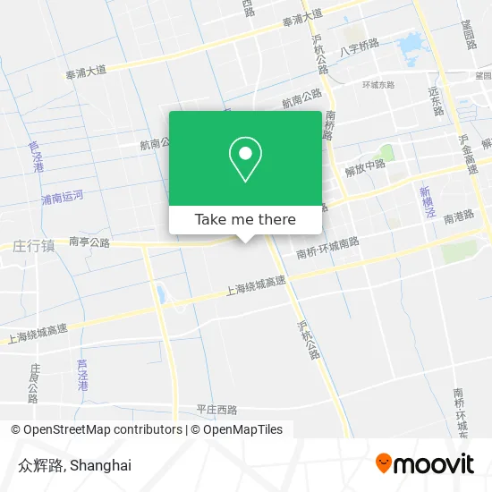 众辉路 map