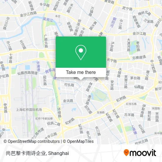 尚芭黎卡雨诗企业 map