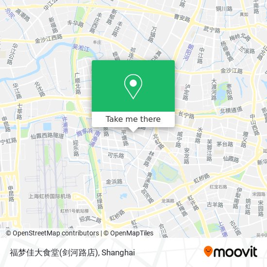 福梦佳大食堂(剑河路店) map
