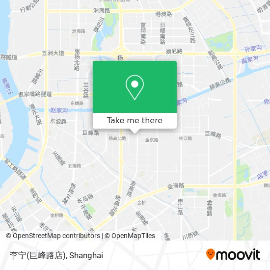 李宁(巨峰路店) map