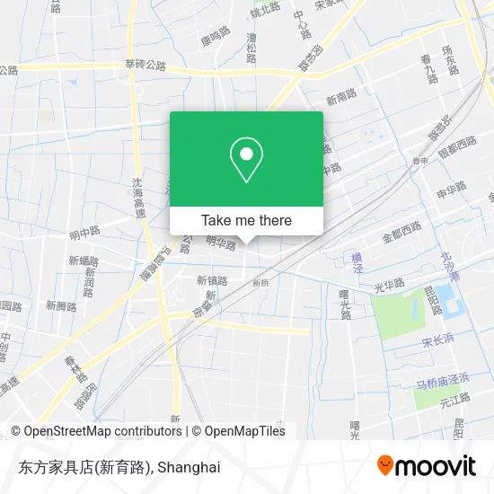 东方家具店(新育路) map