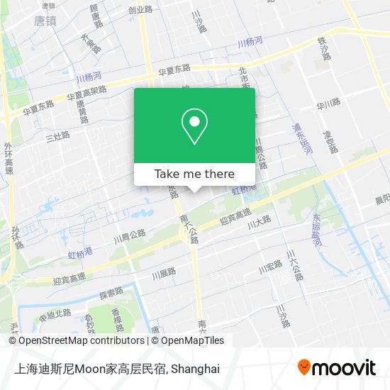 上海迪斯尼Moon家高层民宿 map