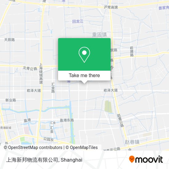 上海新邦物流有限公司 map