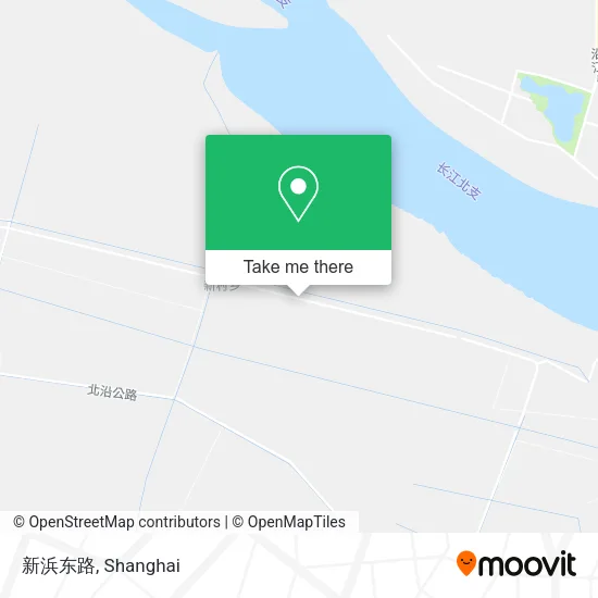新浜东路 map