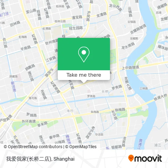 我爱我家(长桥二店) map