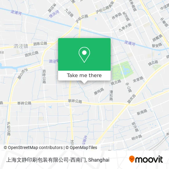 上海文静印刷包装有限公司-西南门 map