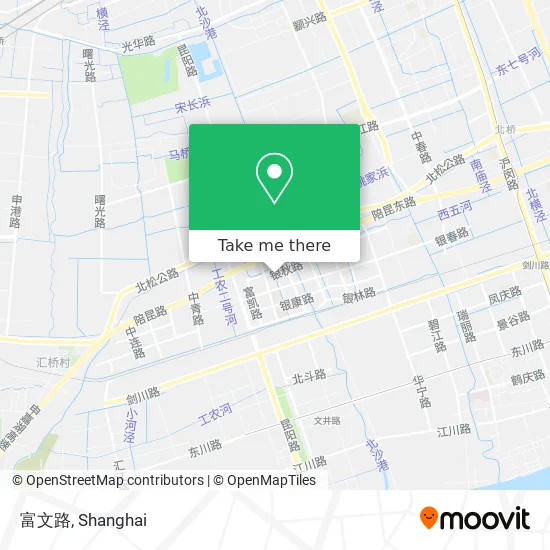 富文路 map