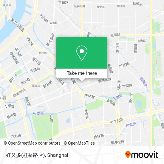 好又多(桂桥路店) map