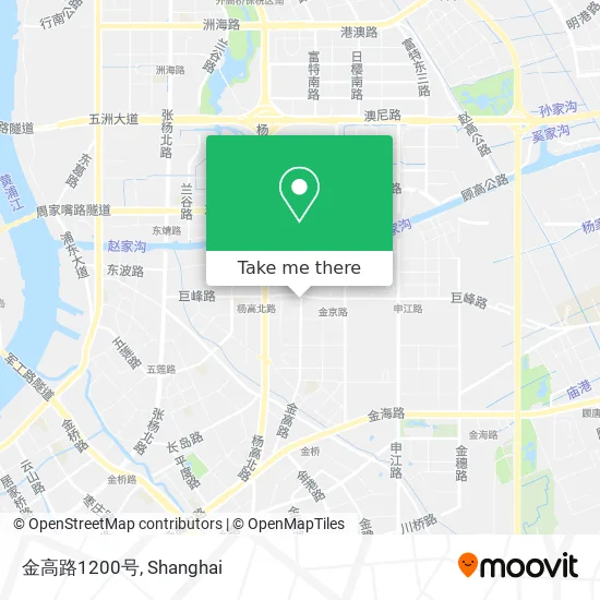 金高路1200号 map