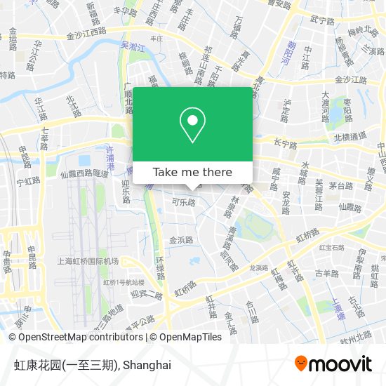 虹康花园(一至三期) map