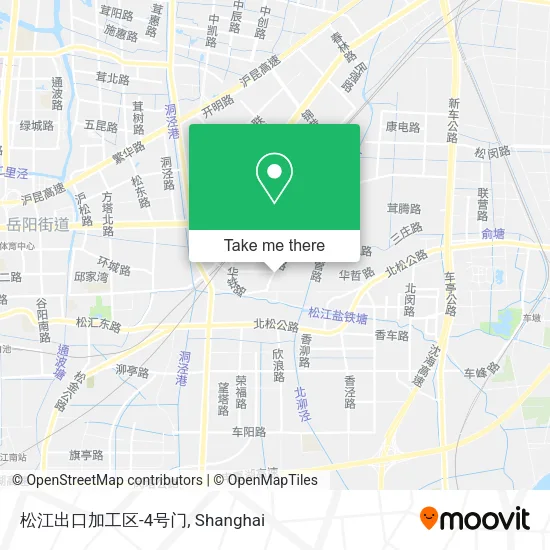 松江出口加工区-4号门 map